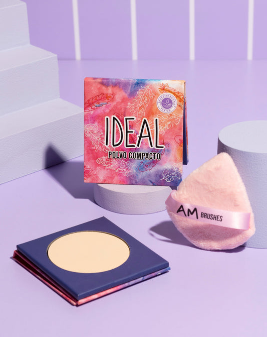 Polvo Traslúcido y Puff