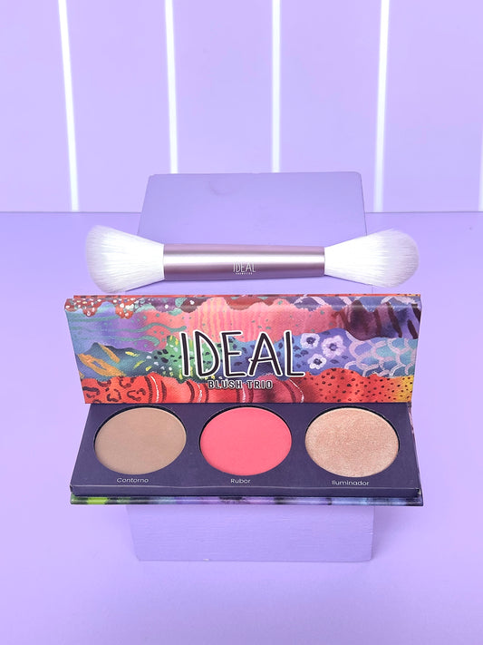 Blush Trio y Brocha Doble