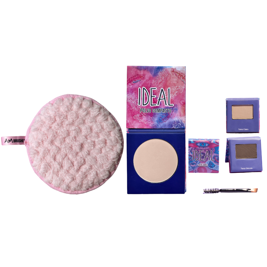 Kit Polvo + Cejas + Toalla