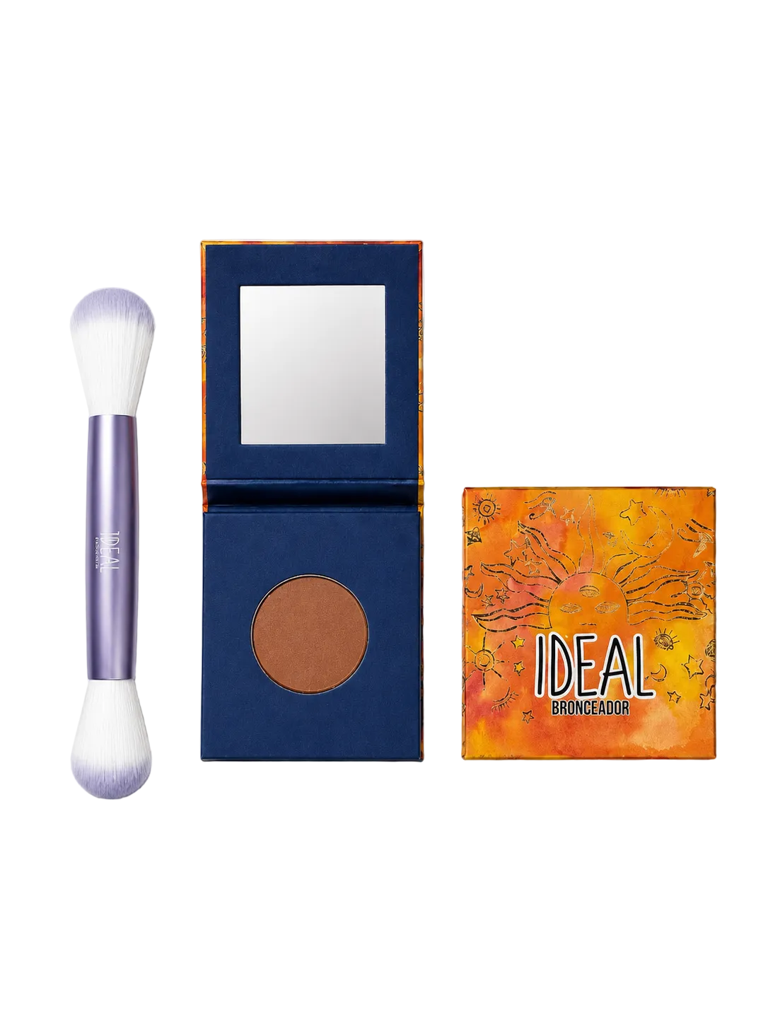 Kit Bronceador + Brocha