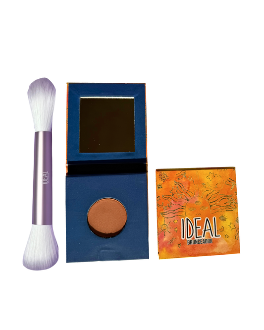Kit Bronceador + Brocha
