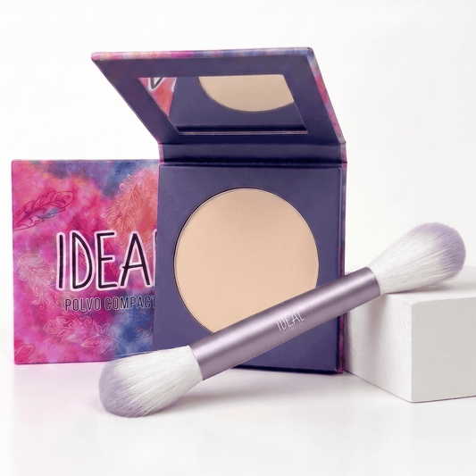 Kit Polvo + Brocha Doble - Ideal Shop Colombia
