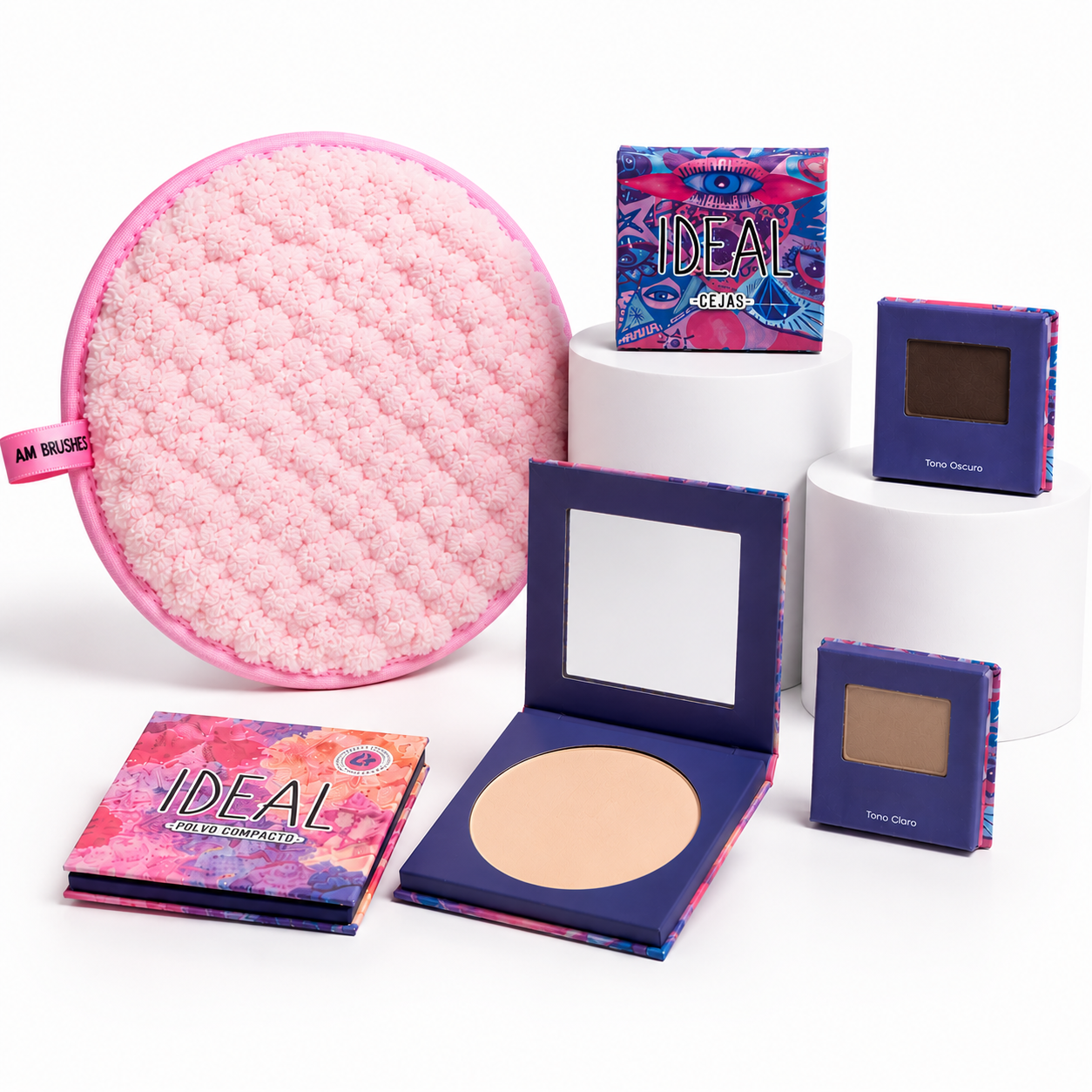 Kit Polvo + Cejas + Toalla
