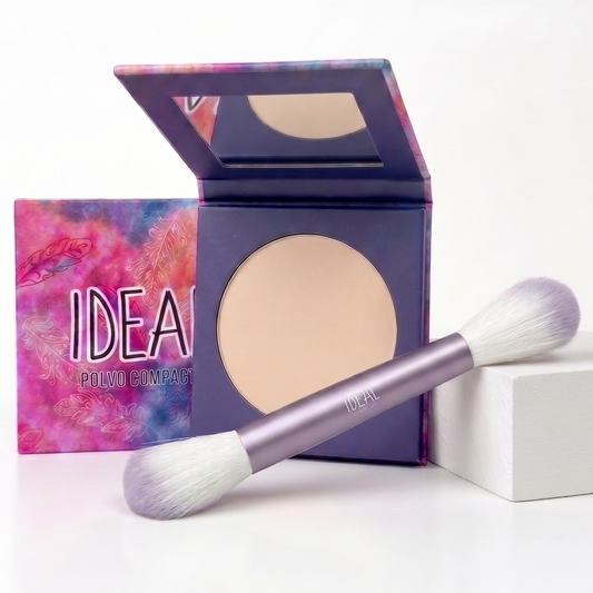 Kit Polvo + Brocha Doble